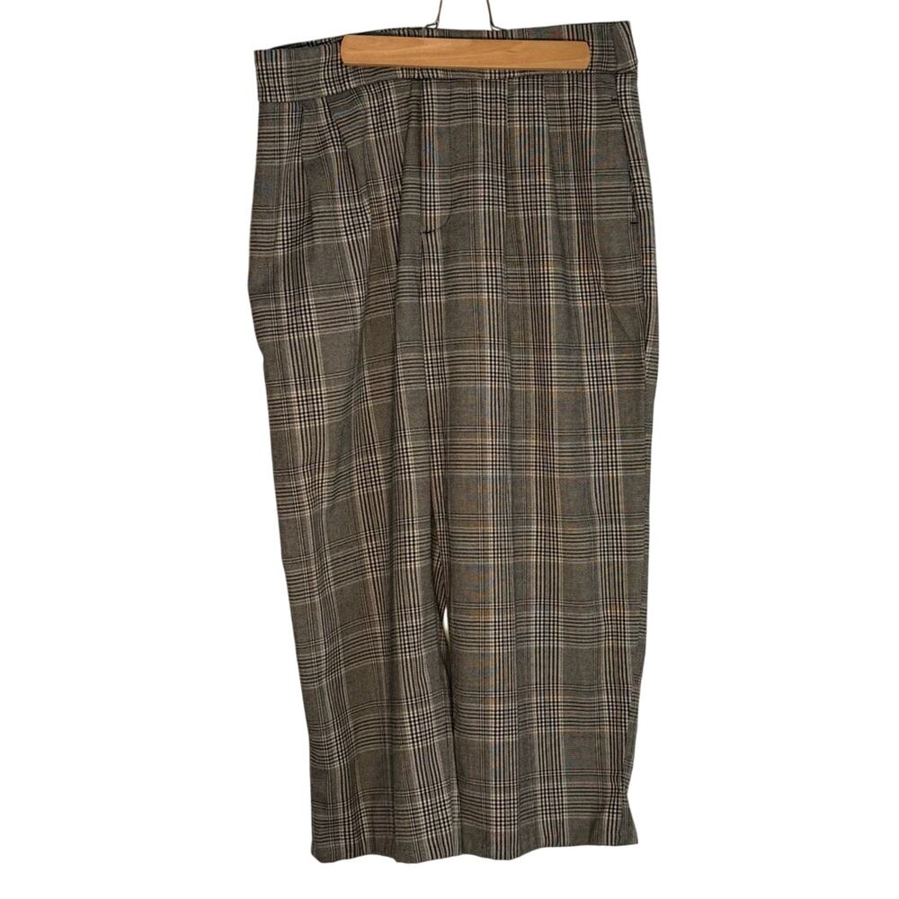 Zara wide leg, cropped pants size Medium